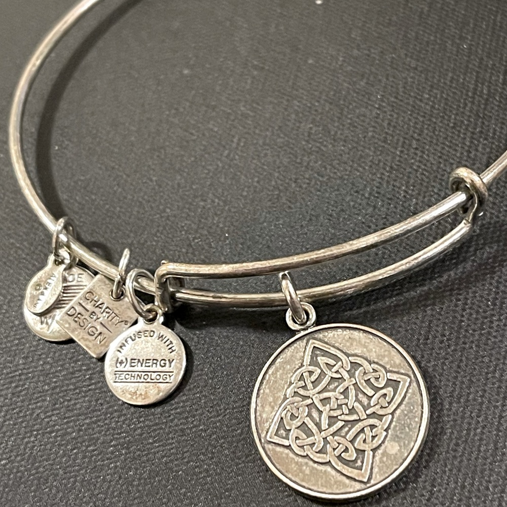 Alex and Ani Bracelet Endless Knot Charm Bangle